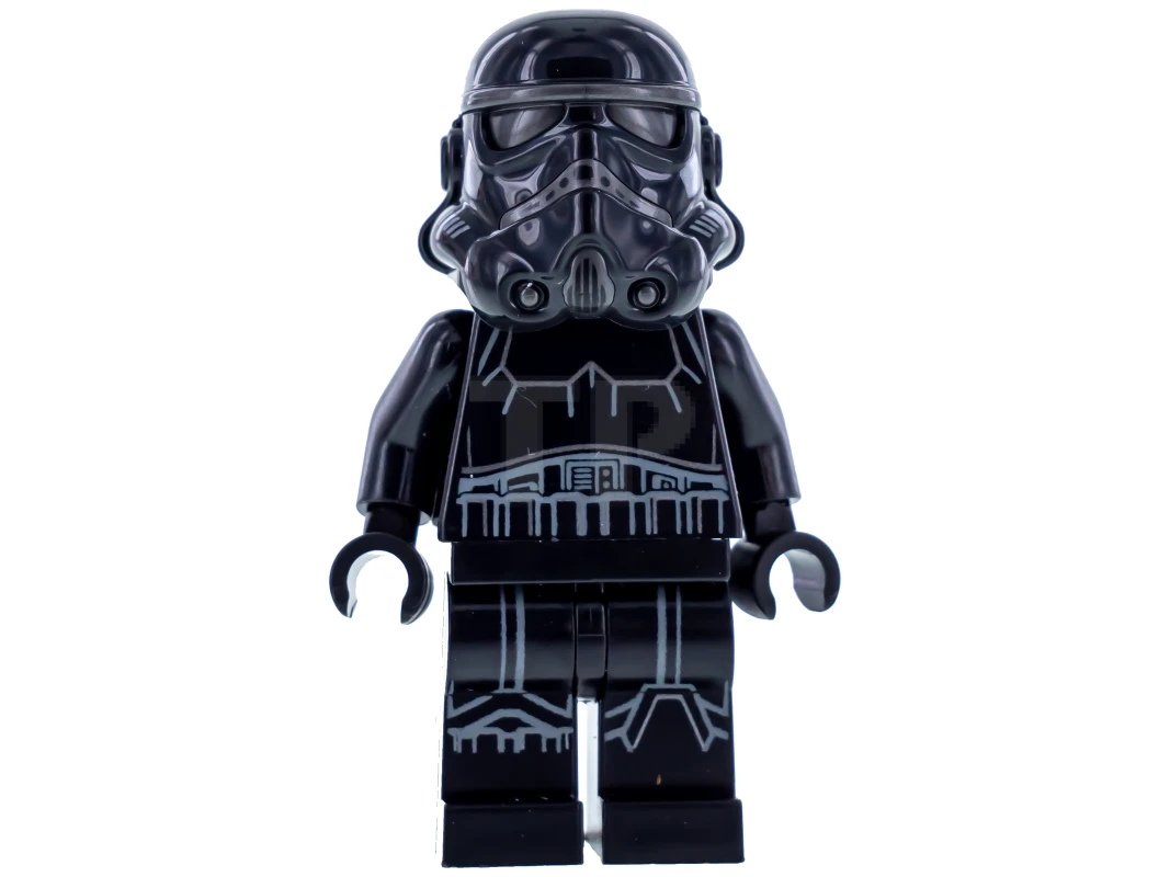 LEGO&reg; sw1031 Shadow Trooper (casque moulé double, jambes imprimées)