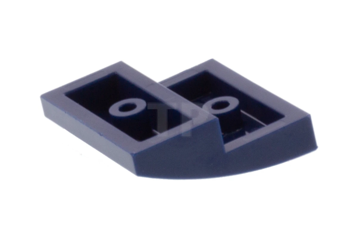 LEGO&reg; 6258695 - 15068pb163 - Slope 2 x 2 x 2/3 Curved with Stripes Pattern