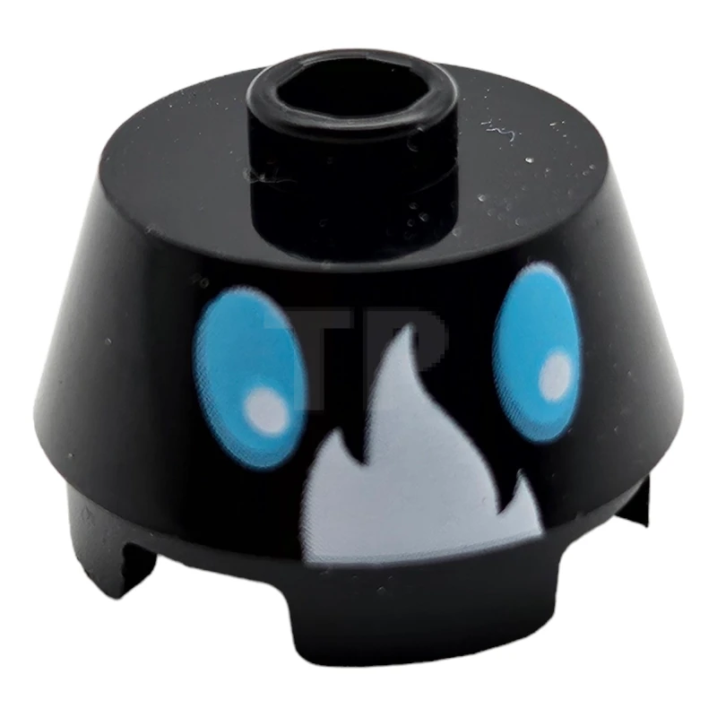 LEGO&reg; 6262839 - 98100pb11 - Kegel 2 x 2 mit Flamme und Augen-Muster