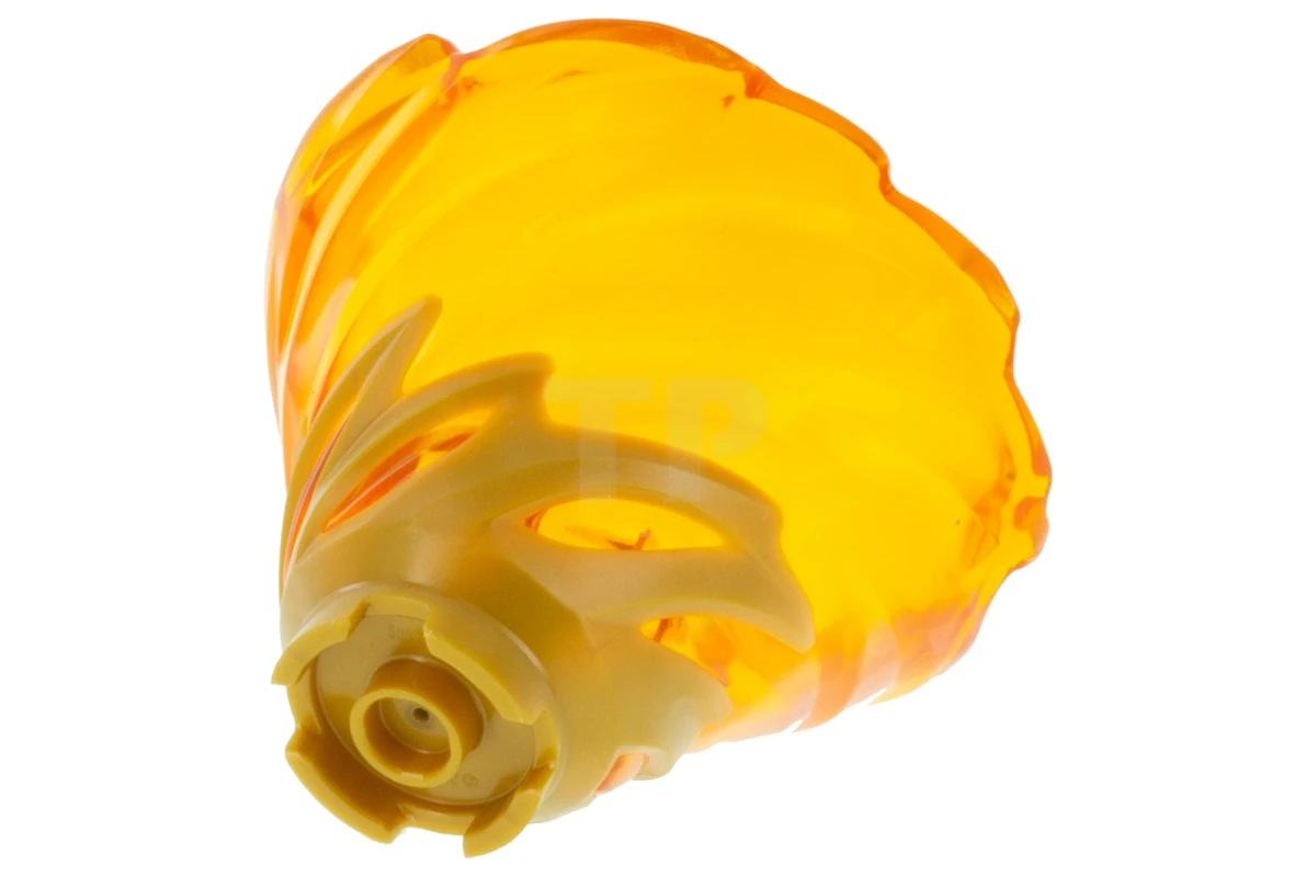 LEGO&reg; 6259926 - 50663pb01 - Tornado Spiral with trans-orange Funnel