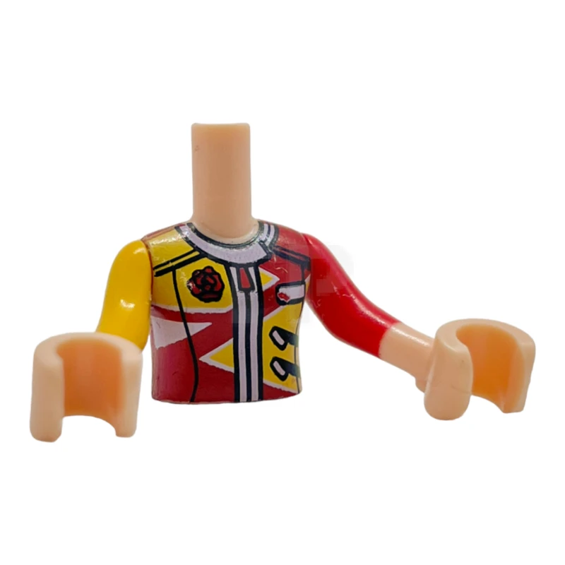 LEGO&reg; 6259043 - FTGpb202c01 - Torso Mini Doll with Racing Jacket Pattern