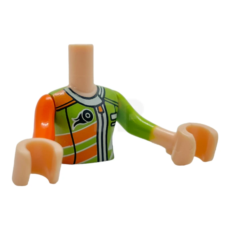 LEGO&reg; 6259040 - FTGpb203c01 - Torso Mini Doll with Racing Jacket Pattern