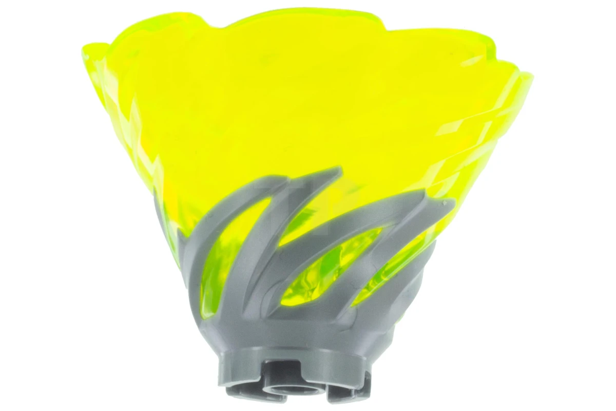 LEGO&reg; 6264110 - 50663pb04 - Spirale tornade avec motif supérieur vert trans-néon