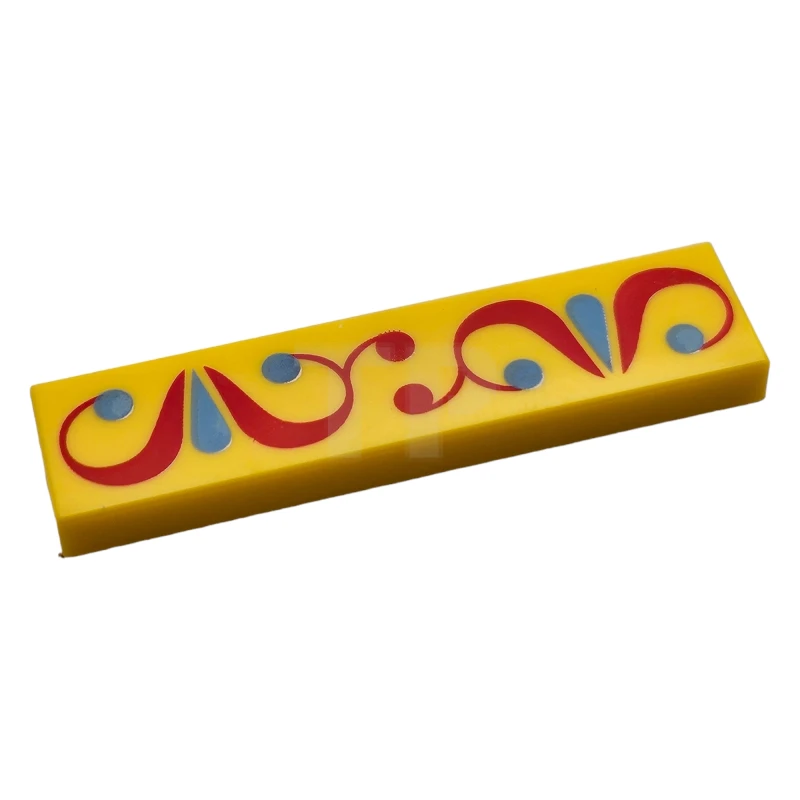 LEGO&reg; 2431pb580 - 6269142 - Tile 1 x 4 with Ornament Pattern