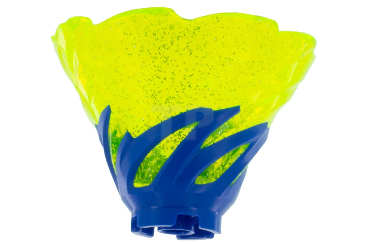 LEGO&reg; 6264120 - 50663pb07 - Tornado Spirale mit Glitzer Trans-Neon Grün Top Muster