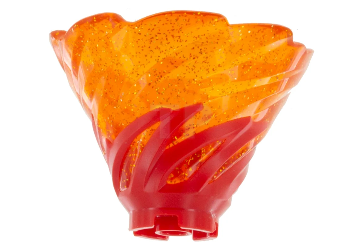 LEGO&reg; 6264113 - 50663pb06 - Tornado Spiral with trans-orange Funnel