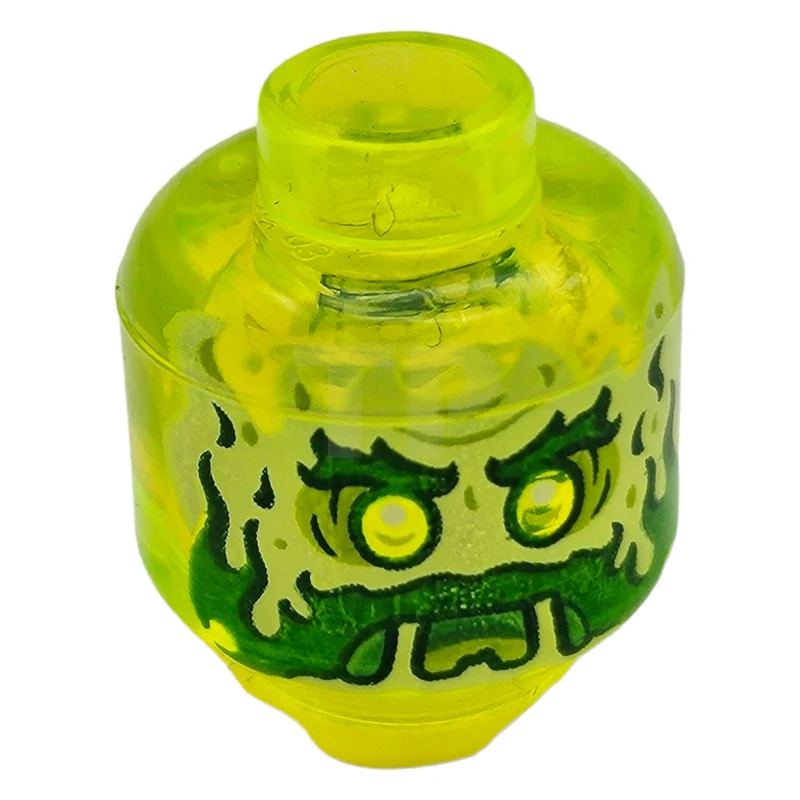 LEGO&reg; 6279128 - 3626cpb2453 - Head Minifig with Alien Ghost Pattern