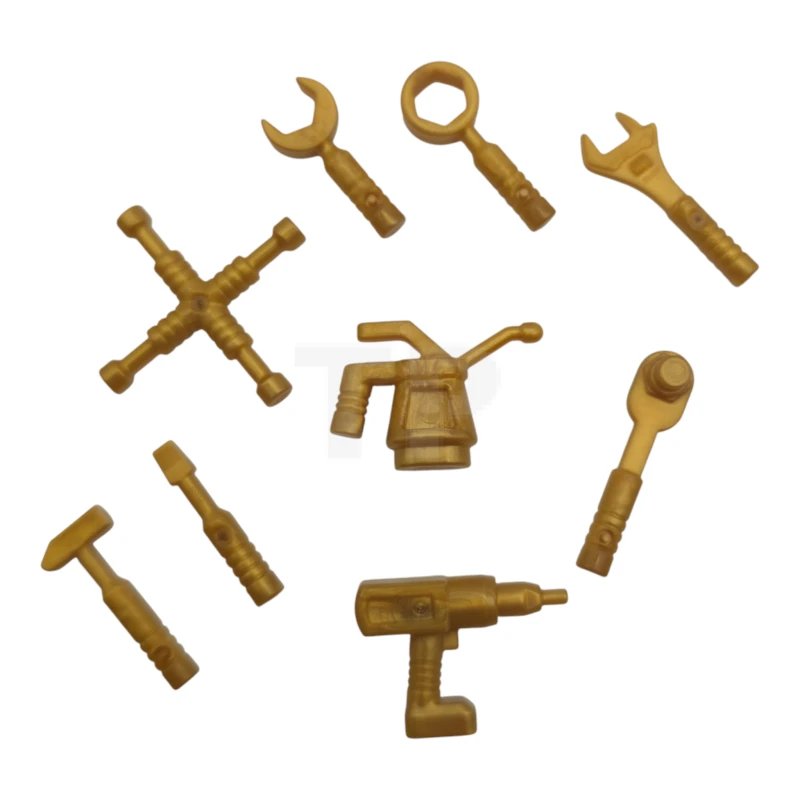 LEGO&reg; 6236644 - 11402 - Minifig, Utensil Tools, 9 in Bag (Multipack)