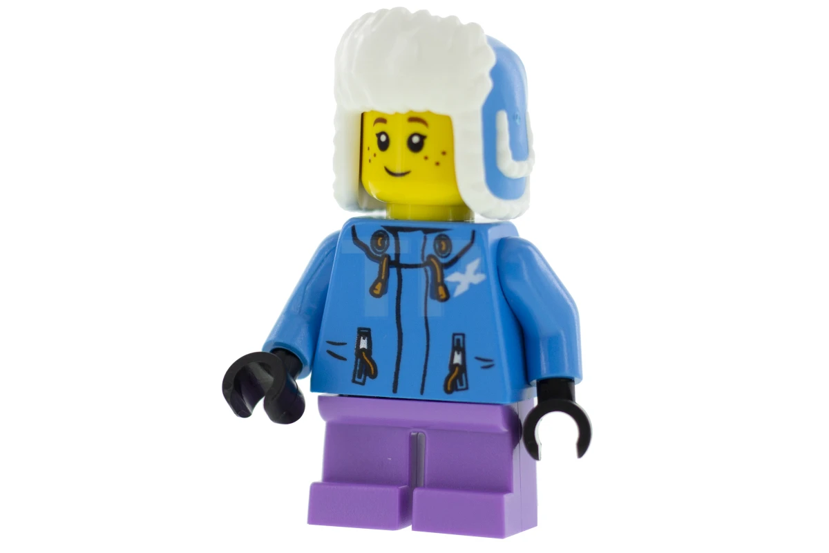 LEGO&reg; cty1080 Ragazza con cappello Ushanka