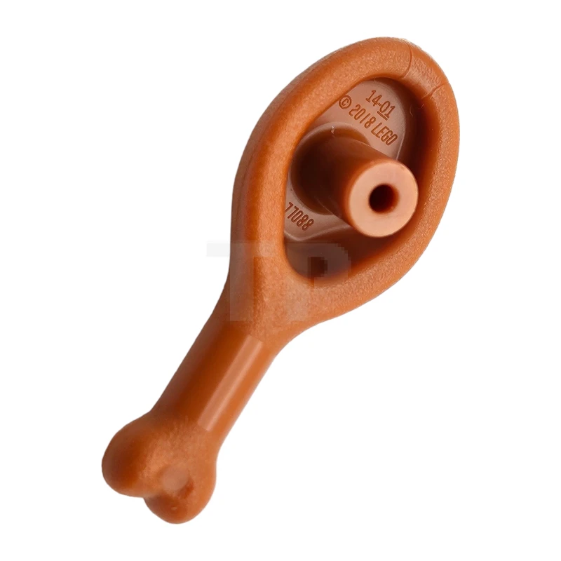 LEGO&reg; 6360331 - 42876 - Turkey Drumstick, 22mm with Oval Opening on Back