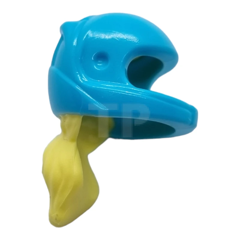 LEGO&reg; 36293pb04 - 6224154 - Headgear Minifig, Racing Helmet with Ponytail