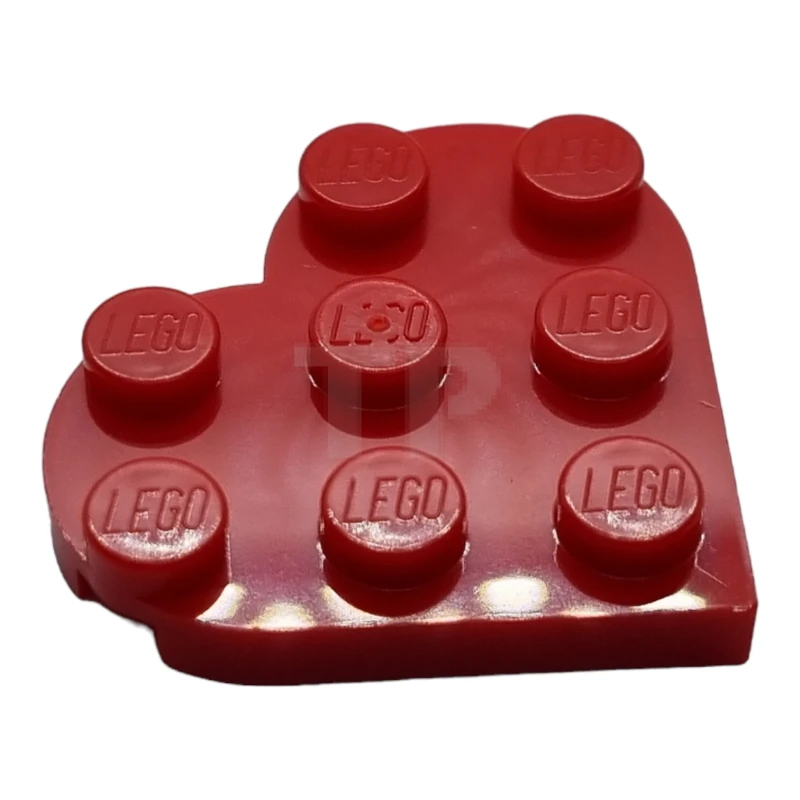 LEGO&reg; 6276193 - 39613 - Plaque 3 x 3 - cœur