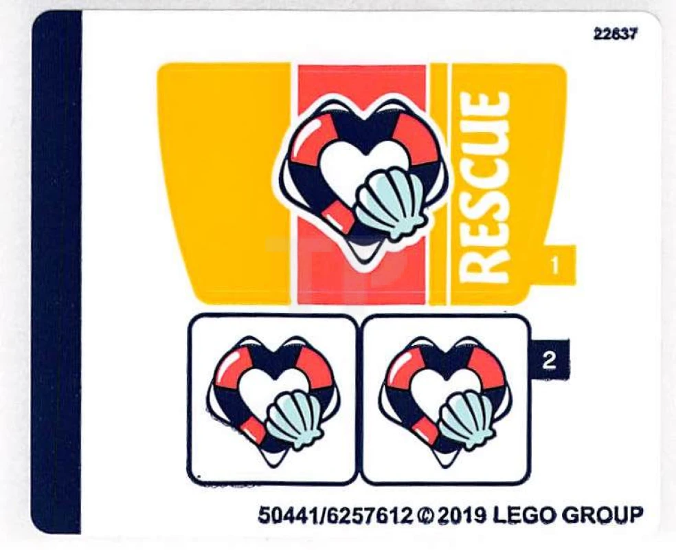 LEGO&reg; 6257612 - Adhesivo para juego 41376