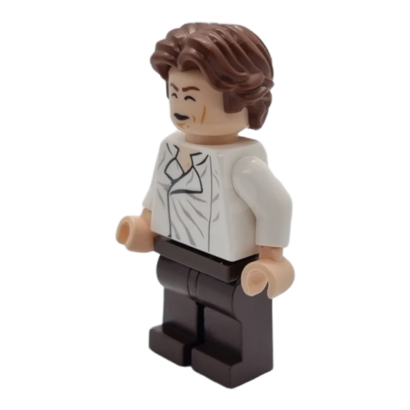 LEGO&reg; sw0823 Han Solo, jambes brunes, cheveux ondulés