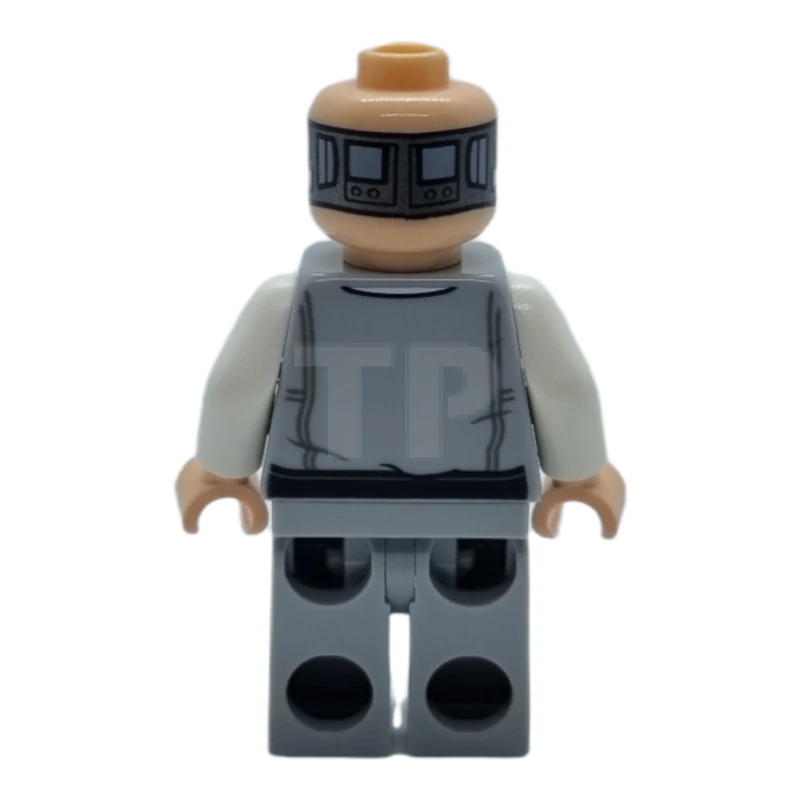 LEGO&reg; sw0974 Lobot (Light Flesh Head, Dark Orange Eyebrows)