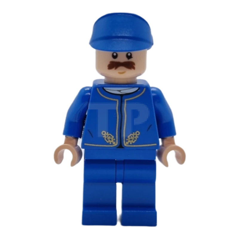 LEGO&reg; sw0975 Bespin Guard - Light Flesh Head, Detailed Gold Trim, Moustache