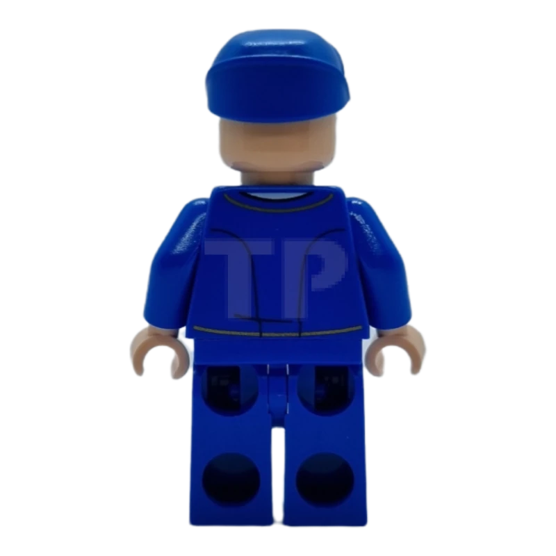 LEGO&reg; sw0975 Bespin Guard - Light Flesh Head, Detailed Gold Trim, Moustache