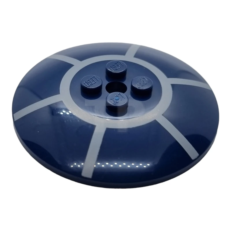LEGO&reg; 44375bpb12 - 6271865 - Dish 6 x 6 Inverted (Radar) with Spoke Radial Pattern (R2-D2 Dome Top)