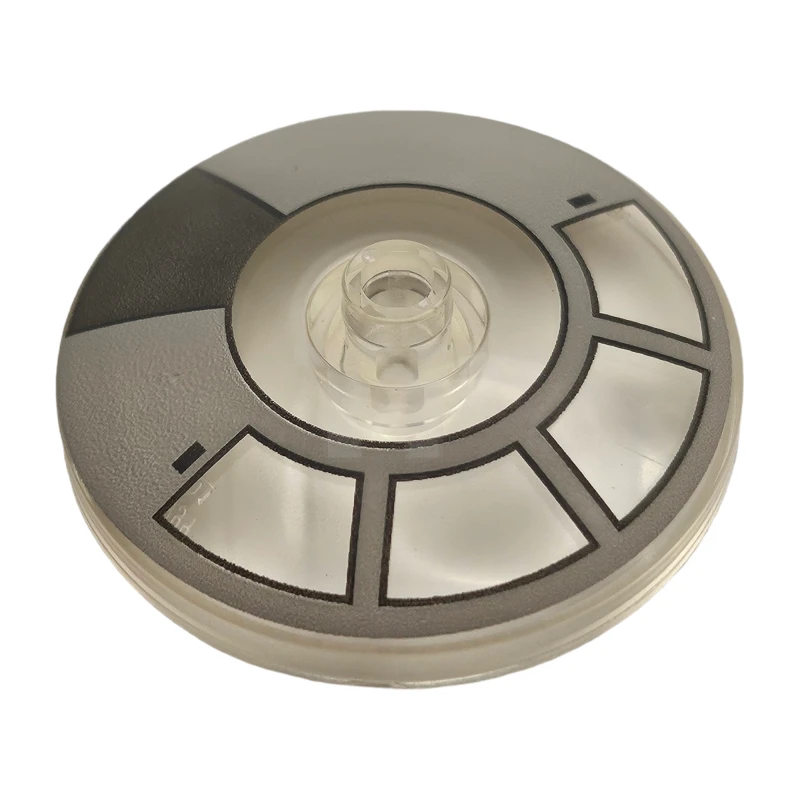 LEGO&reg; 6599435 - 35394pb002 - Dish 4 x 4 Inverted with Stud with Millennium Falcon Cockpit Pattern