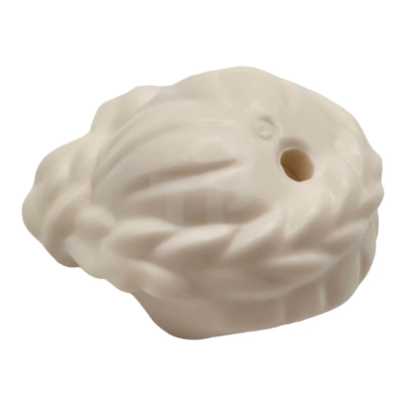 LEGO&reg; 6550857 - 64807 - Hair Minifig, Short with Braid on Top