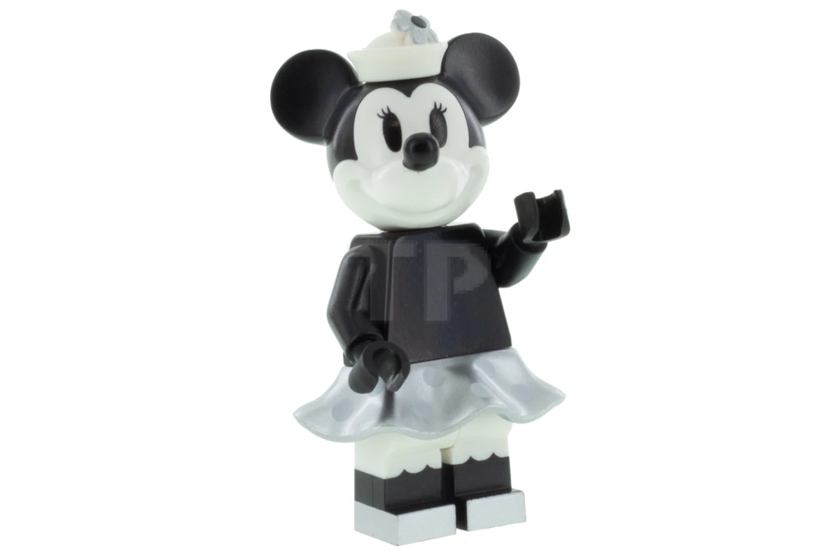 LEGO&reg; idea050 Minnie Mouse - Grayscale, Steamboat Willie