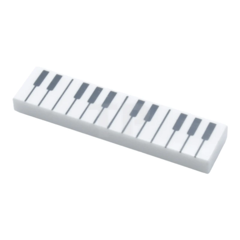 LEGO&reg; 6284099 - 2431pb593 - Fliese 1 x 4 mit Klaviertasten-Muster
