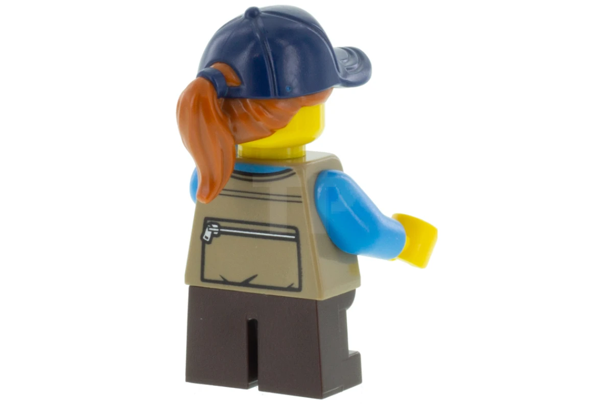 LEGO&reg; idea054 Girl with Freckles, and a Dark Blue Cap