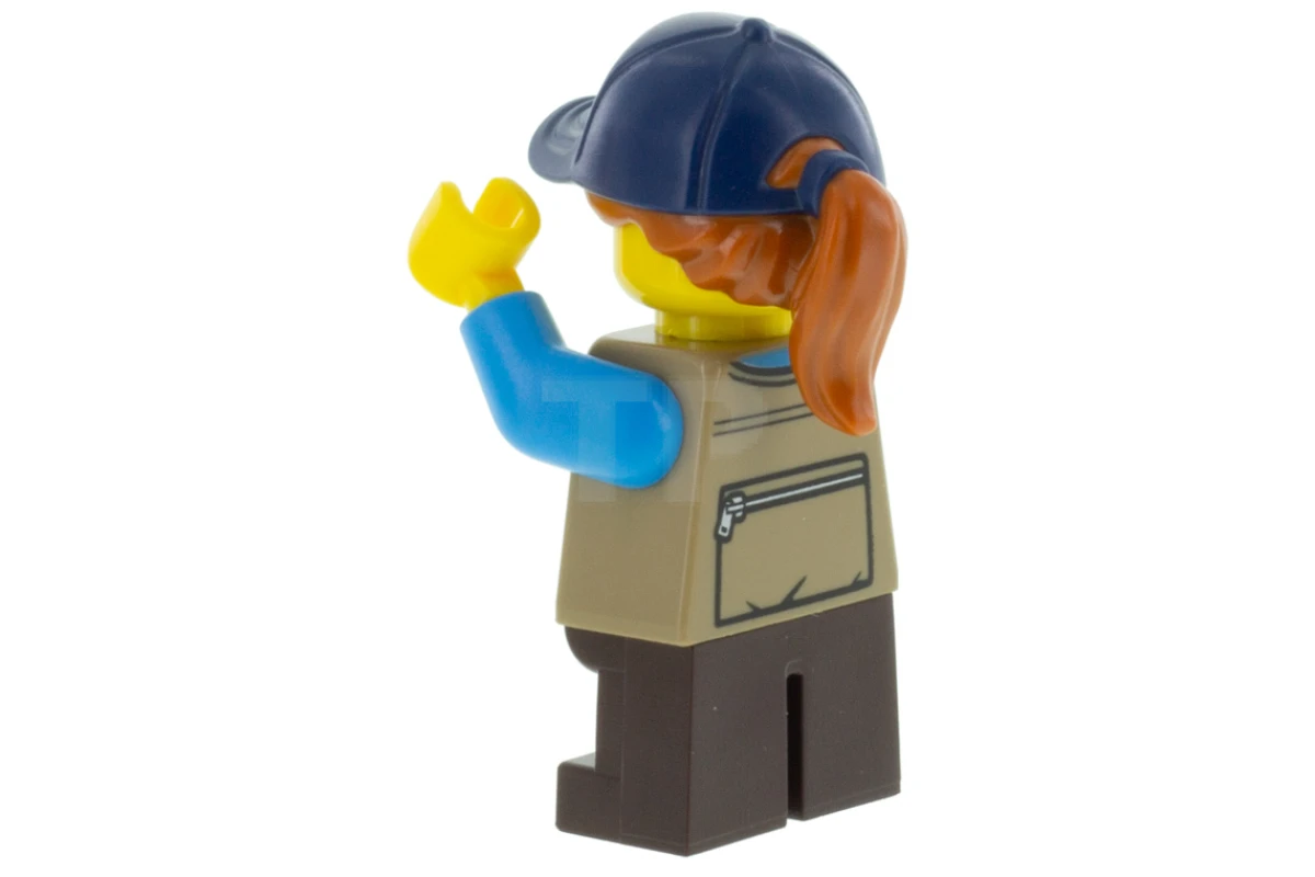 LEGO&reg; idea054 Girl with Freckles, and a Dark Blue Cap