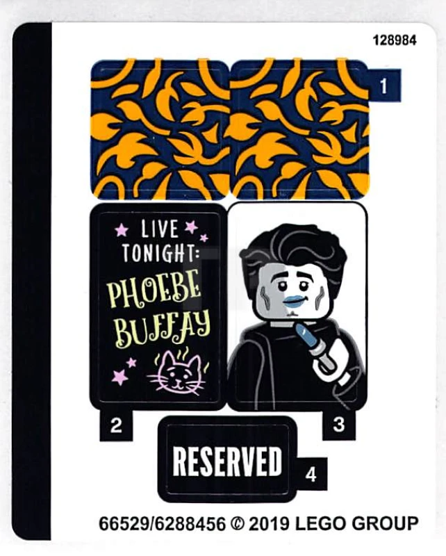 LEGO&reg; 6288456 - Aufkleber für Set 21319