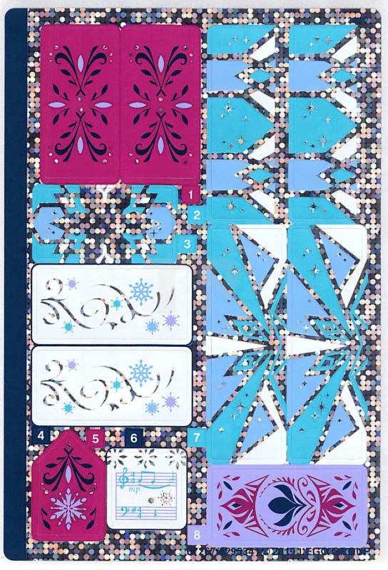 LEGO&reg; 6295341 - Pegatina para Set 43172