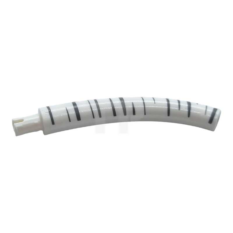 LEGO&reg; 6274726 - 40378pb01 - Dinosaur Tail / Neck Middle Section with Pin with Dark Bluish Gray Stripes Pattern (Aspen Tree)