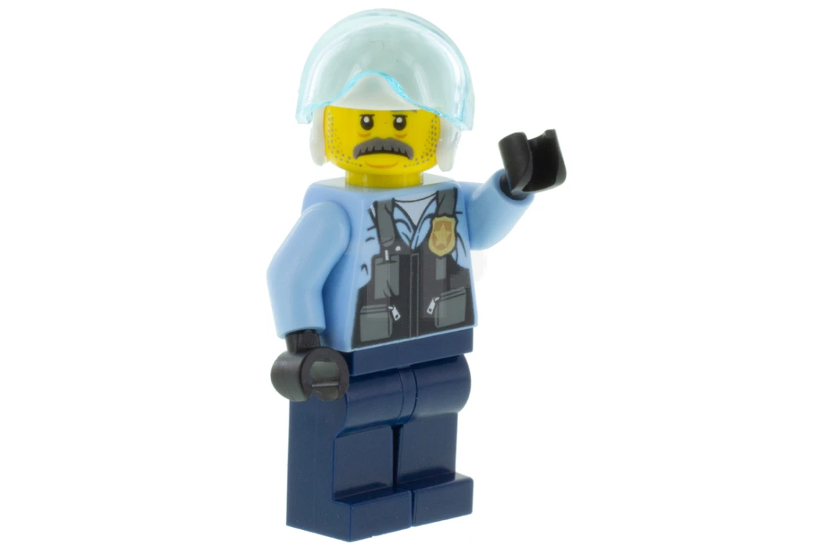 LEGO&reg; cty1131 Pilote de police - Sam Grizzled