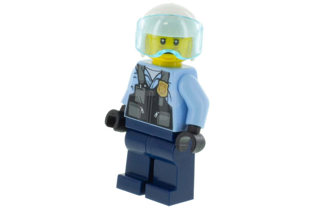 LEGO&reg; cty1131 Pilote de police - Sam Grizzled