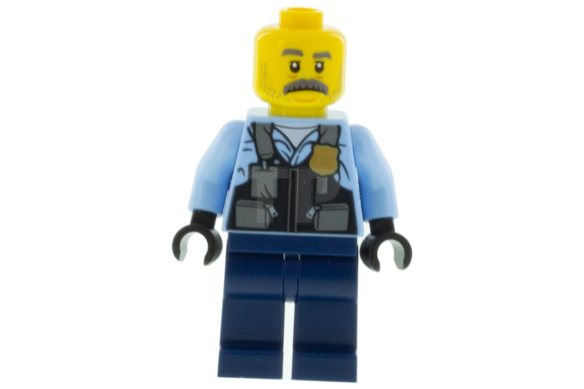 LEGO&reg; cty1131 Pilote de police - Sam Grizzled