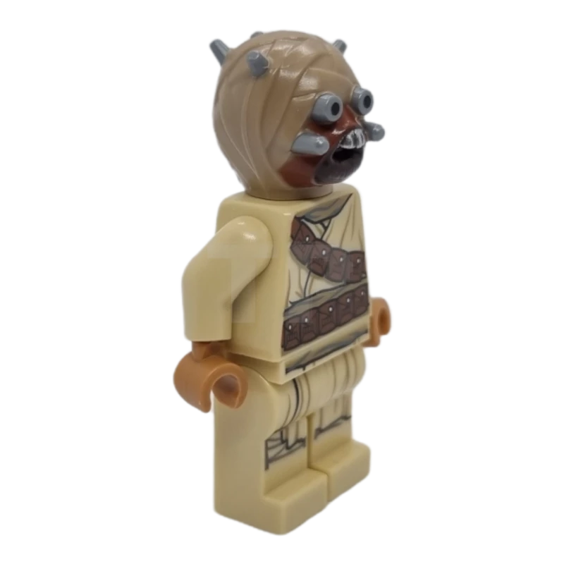 LEGO&reg; sw1074 Tusken Raider - Púas en la cabeza, cinturón diagonal