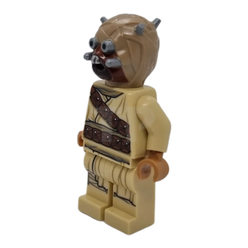 LEGO&reg; sw1074 Tusken Raider - Púas en la cabeza, cinturón diagonal