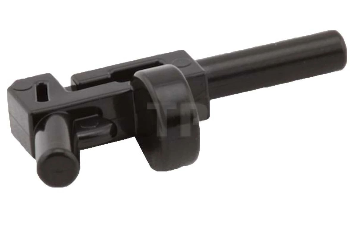 LEGO&reg; 6129265 - x1608 - Minifig, Weapon Gun, Pistol Automatic Long Barrel and Round Magazine