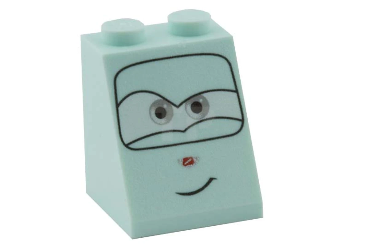 LEGO&reg; 4616958 - 3678bpb034 - Pendiente 65° 2 x 2 x 2 con Patrón de Ojos