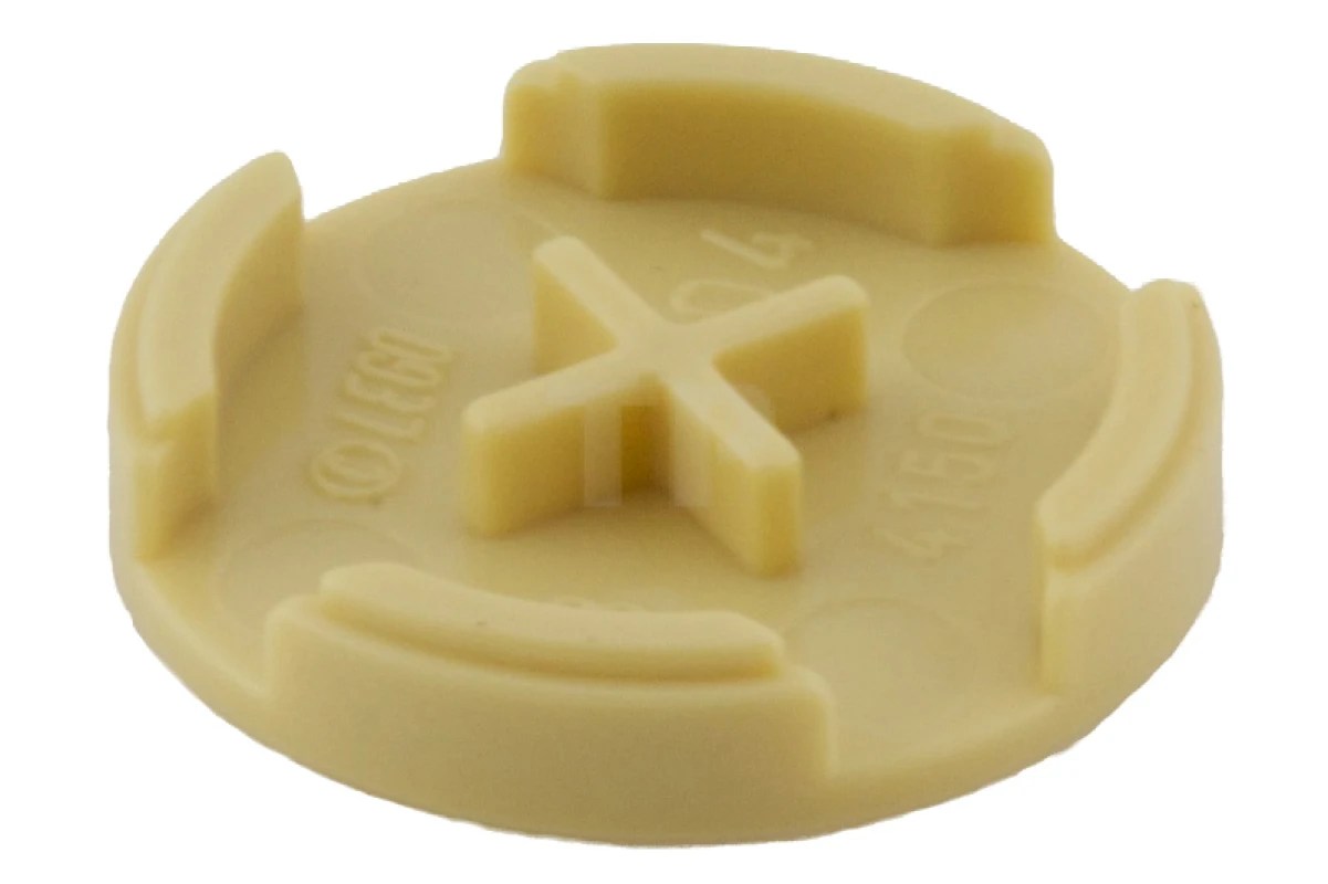 LEGO&reg; 4129501 - 4150 - Baldosa, redonda 2 x 2 con fondo X