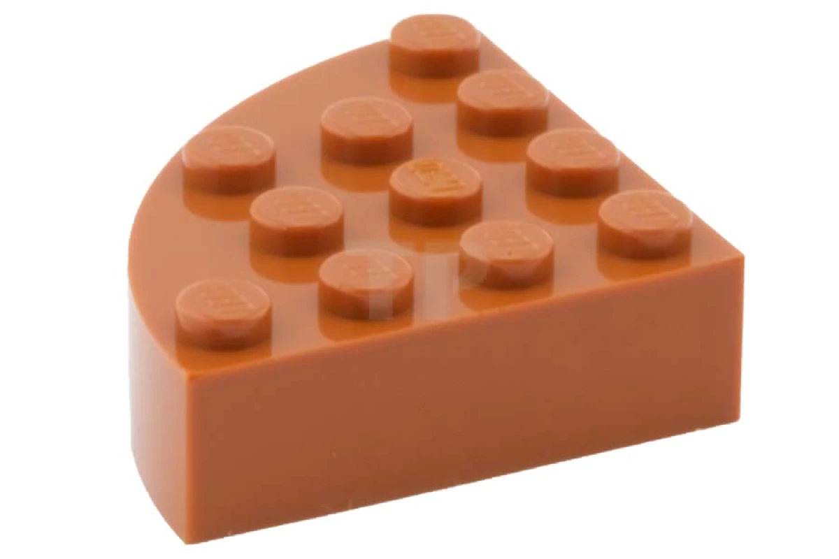 LEGO&reg; 4654110 - 2577 - Brick 4 x 4 Round Quarter