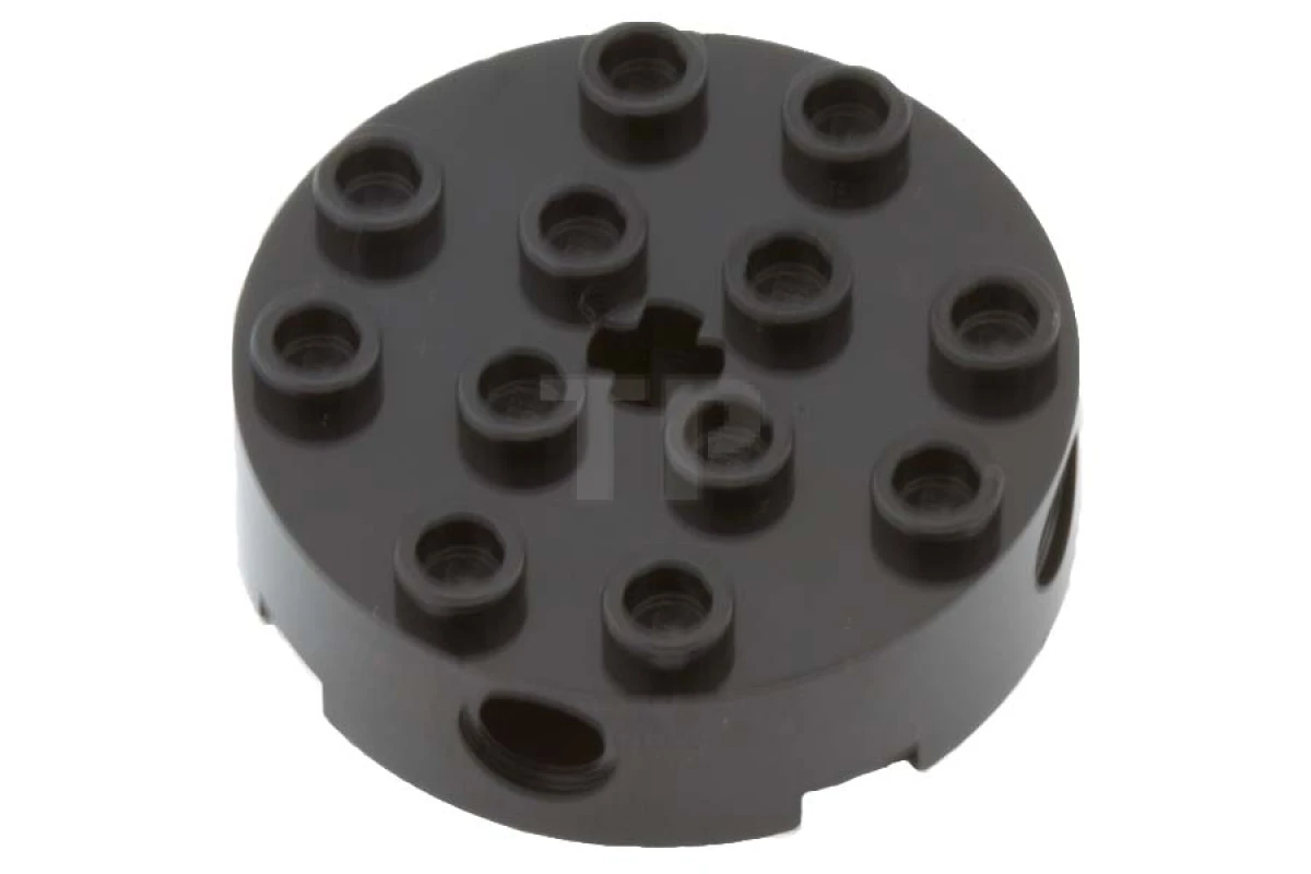 LEGO&reg; 6533083 - 6222 - Steen, rond 4 x 4 met gaten