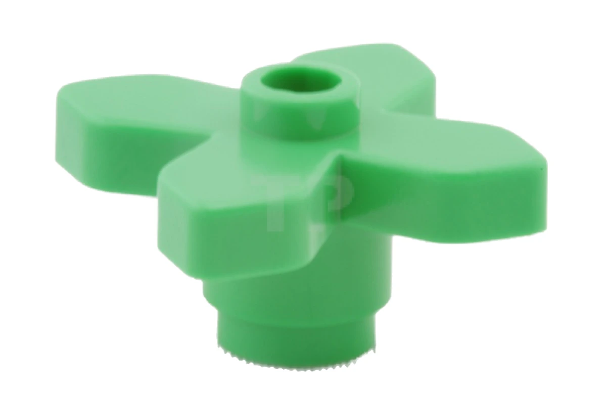 LEGO&reg; 4143562 - 4727 - Bloem 2 x 2 Bladeren - Hoekig