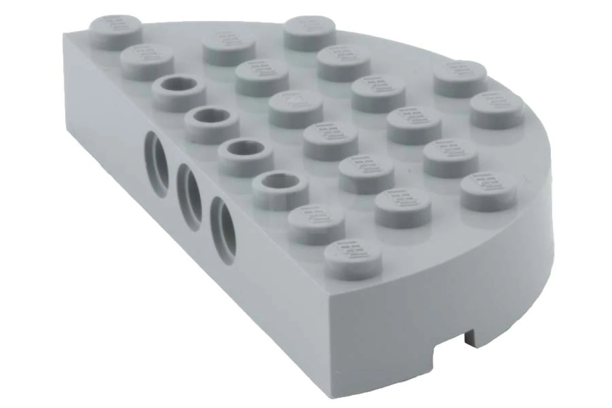 LEGO&reg; 4632356 - 47974 - Brick 4 x 8 Round Half with Pinholes