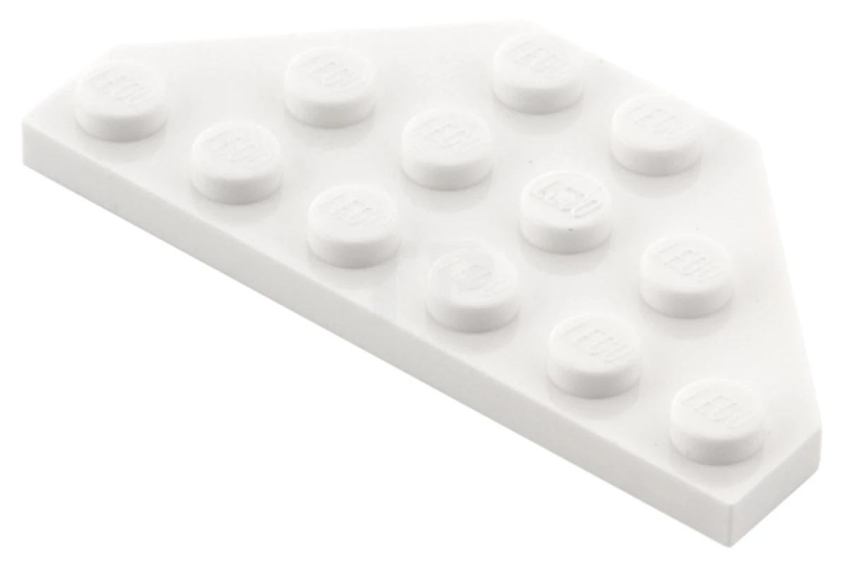 LEGO&reg; 2419 - 6552090 - Plate 3 x 6 Wedge