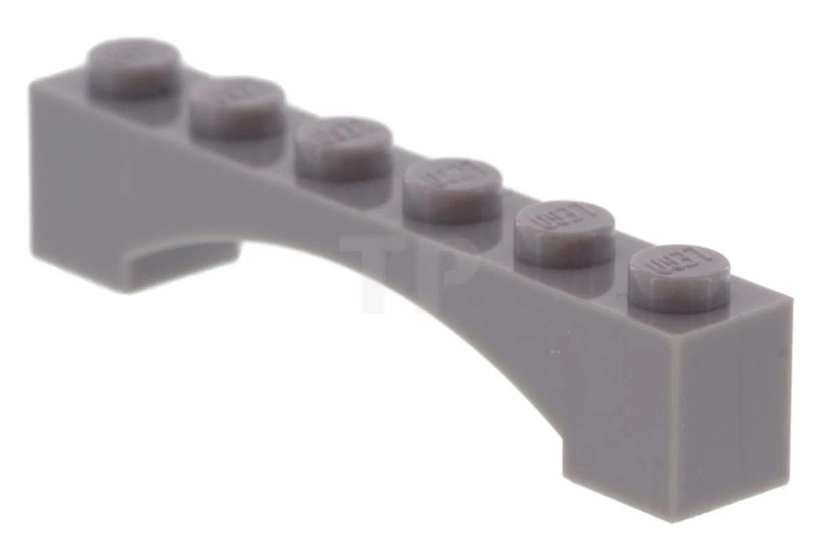 LEGO&reg; 4618874 - 92950 - Bogen aus Stein 1 x 6 - hochgezogen