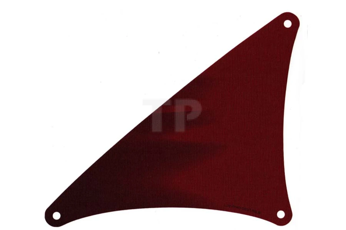 LEGO&reg; 4630021 - 96710 - Doekzeil Driehoekig 17 x 20 met donkerbruin strepenpatroon