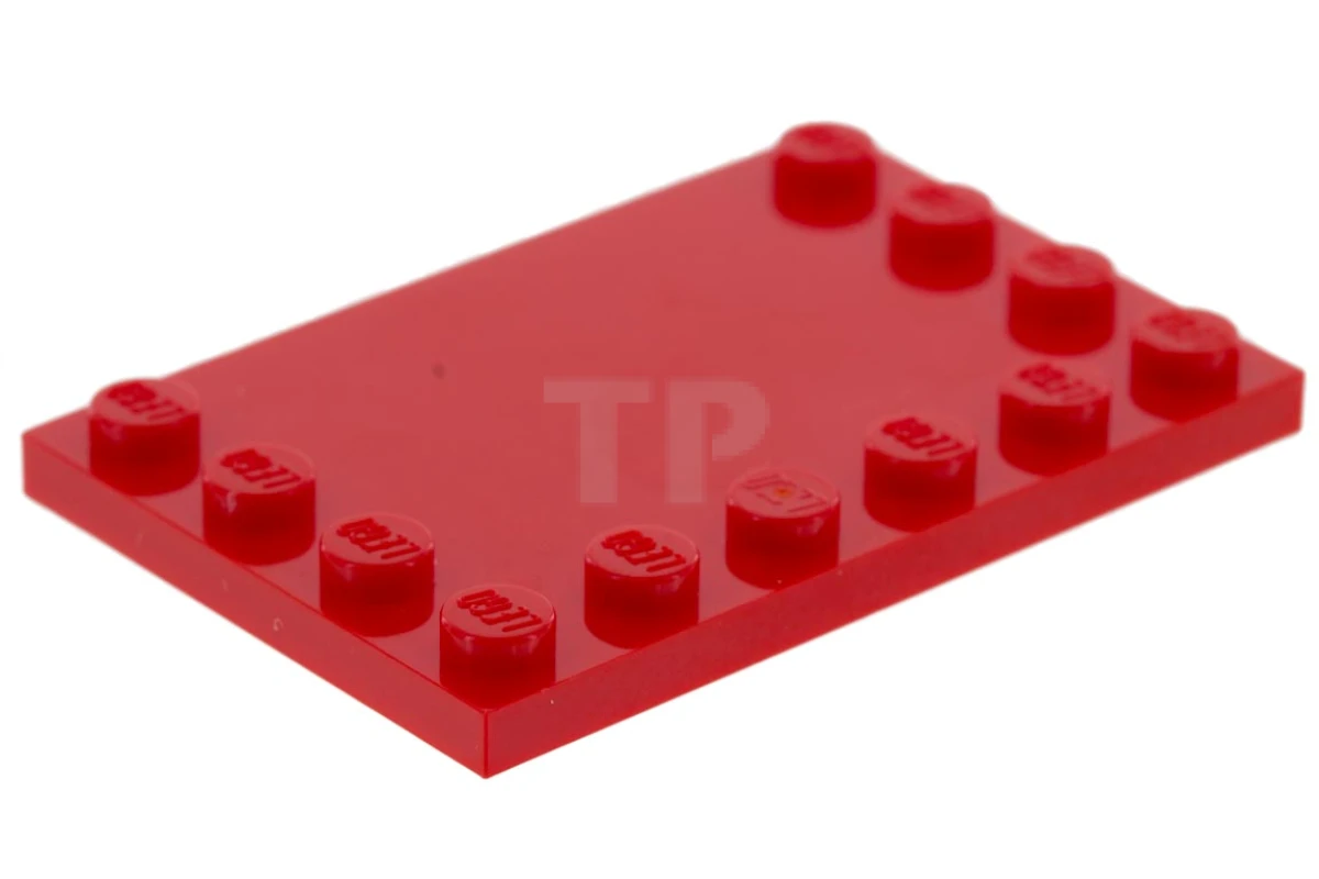 LEGO&reg; 6315022 - 6180 - Carreau 4 x 6 avec des studs sur les bords.