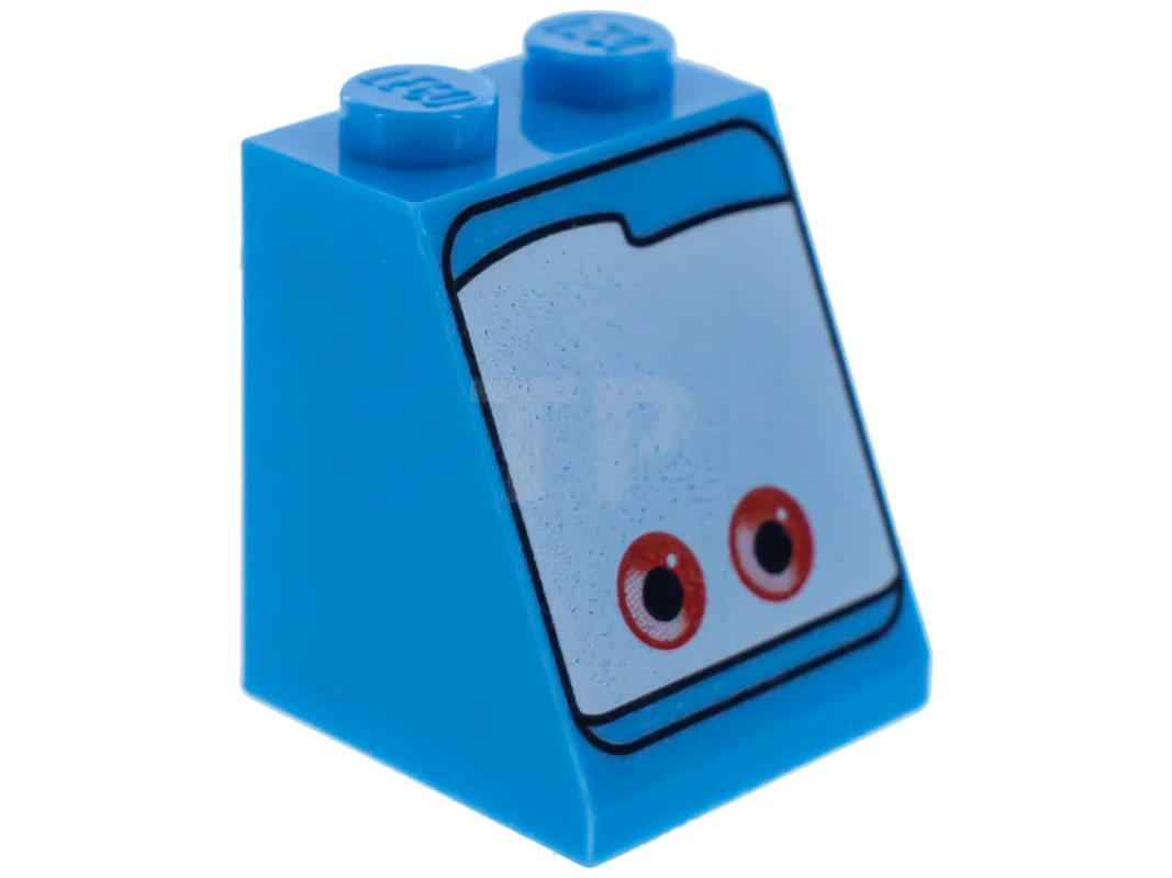 LEGO&reg; 4617006 - 3678bpb030 - Slope 65° 2 x 2 x 2 with Eyes Pattern