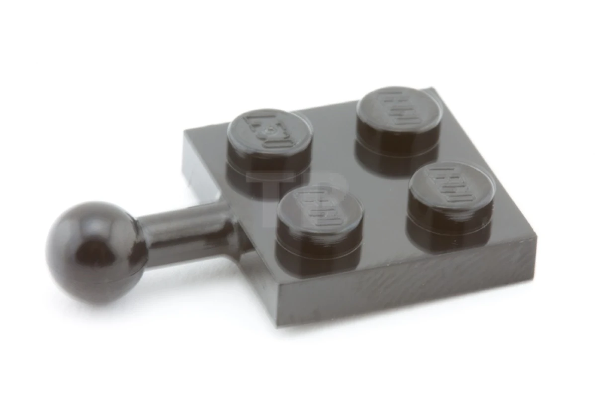 LEGO&reg; 4124111 - 3729 - Plaat 2 x 2 met trekhaakkogel