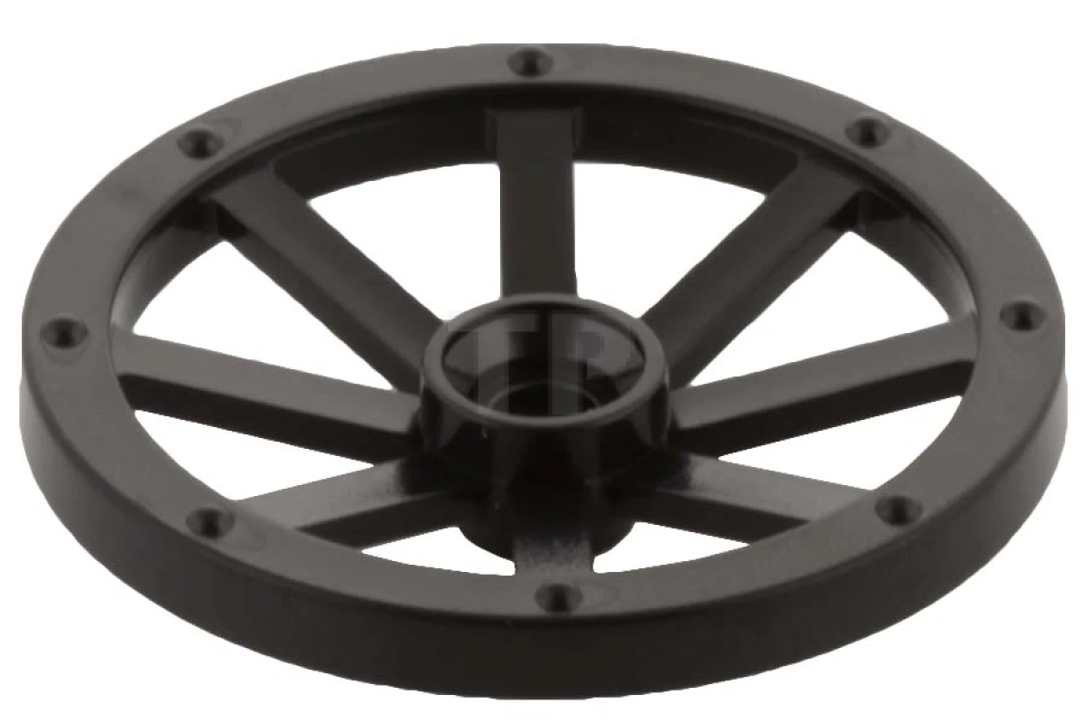 LEGO&reg; 4636280 - 4489b - Chariot à roues grand 33mm D., trou encoché pour la goupille de fixation des roues